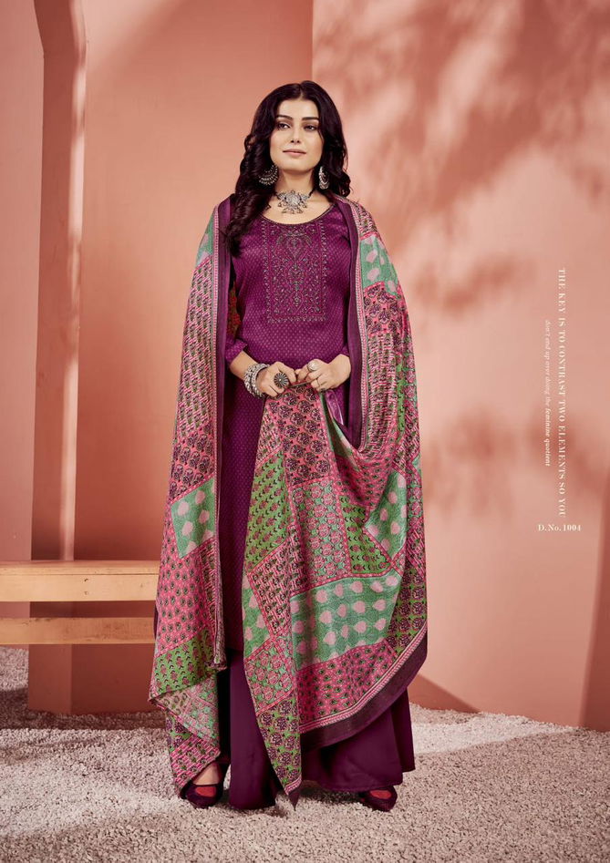 Roli Moli Maayera Fancy Festive Wear Embroidery Pashmina Dress Material Collection